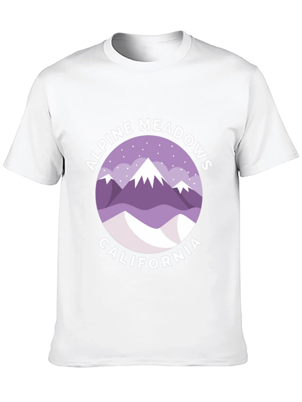 Alpine Meadows California Graphic T-Shirt product image 9