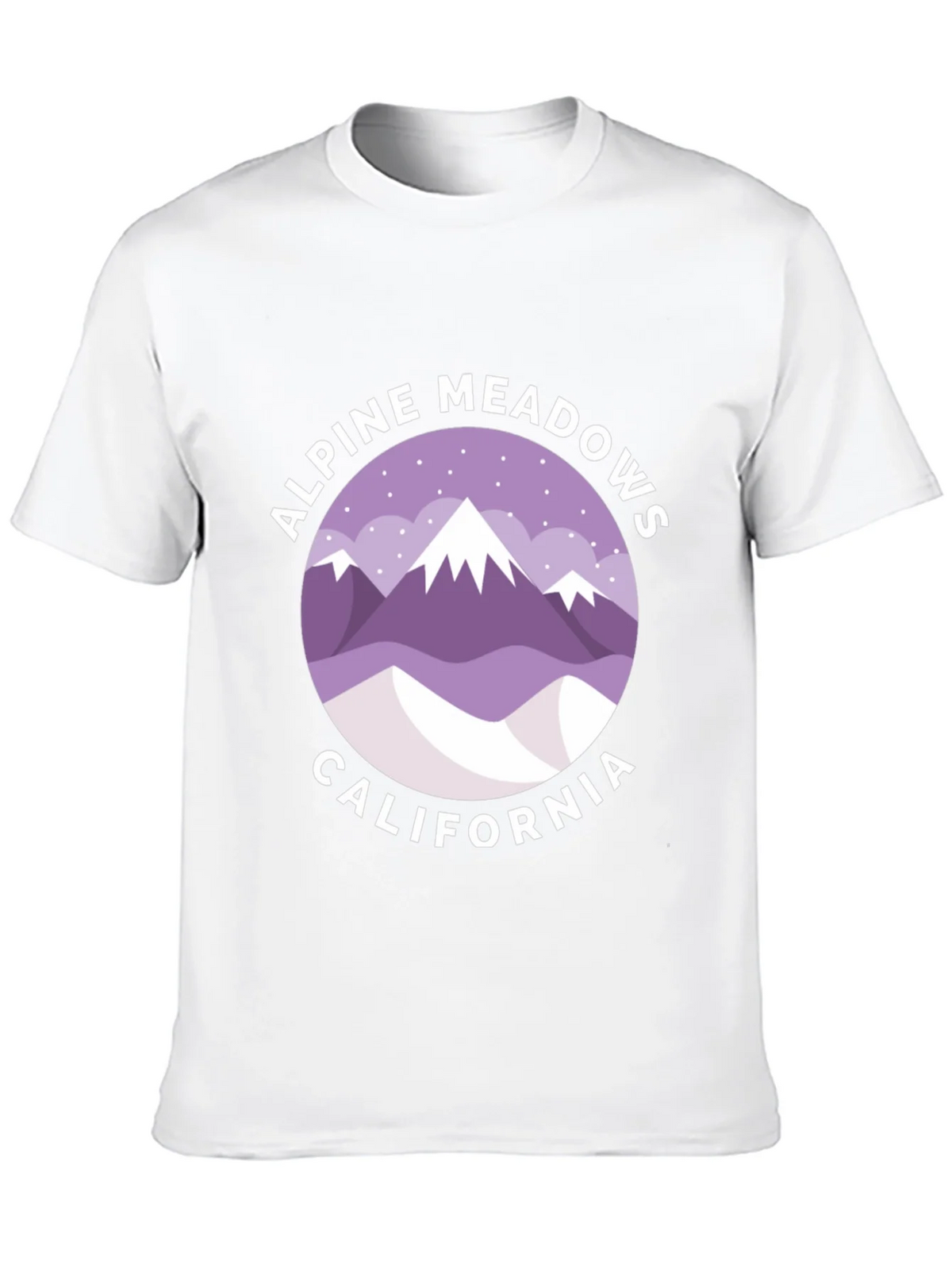 Alpine Meadows California Graphic T-Shirt product image 9