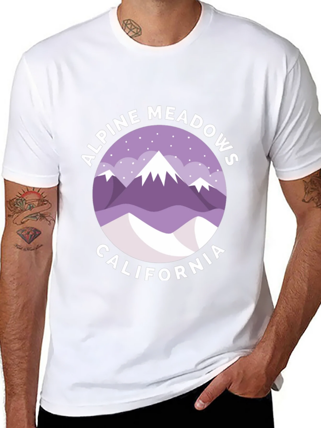 Alpine Meadows California Graphic T-Shirt product image 7