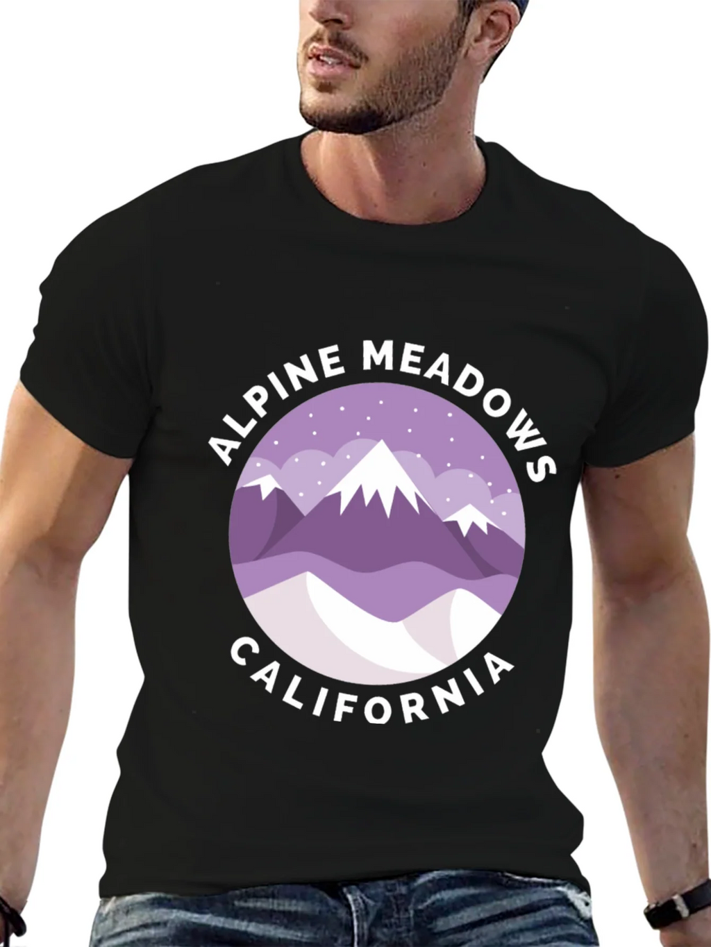 Alpine Meadows California Graphic T-Shirt product image 6
