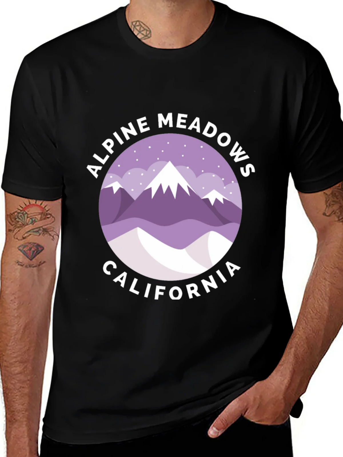 Alpine Meadows California Graphic T-Shirt product image 1