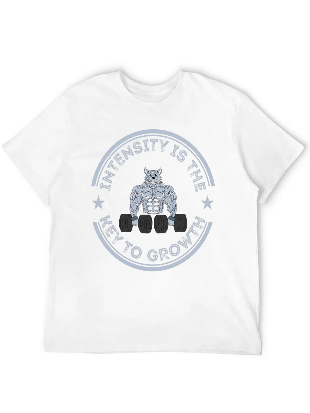 Intensity Wolf Graphic T-Shirt for Fitness Enthusiasts product image 11