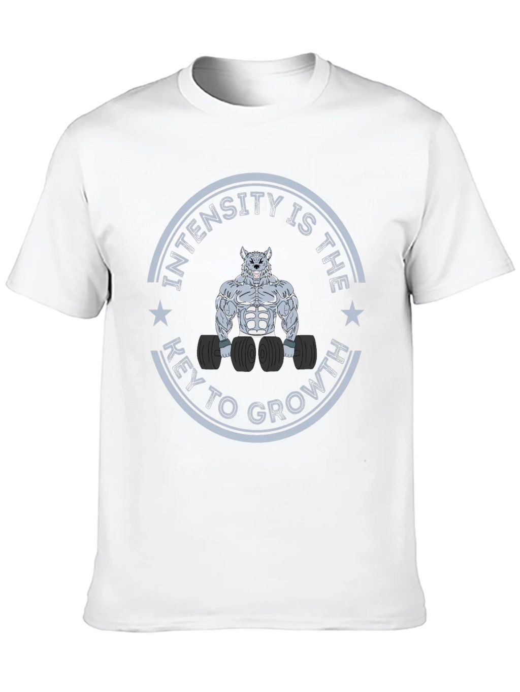 Intensity Wolf Graphic T-Shirt for Fitness Enthusiasts product image 9