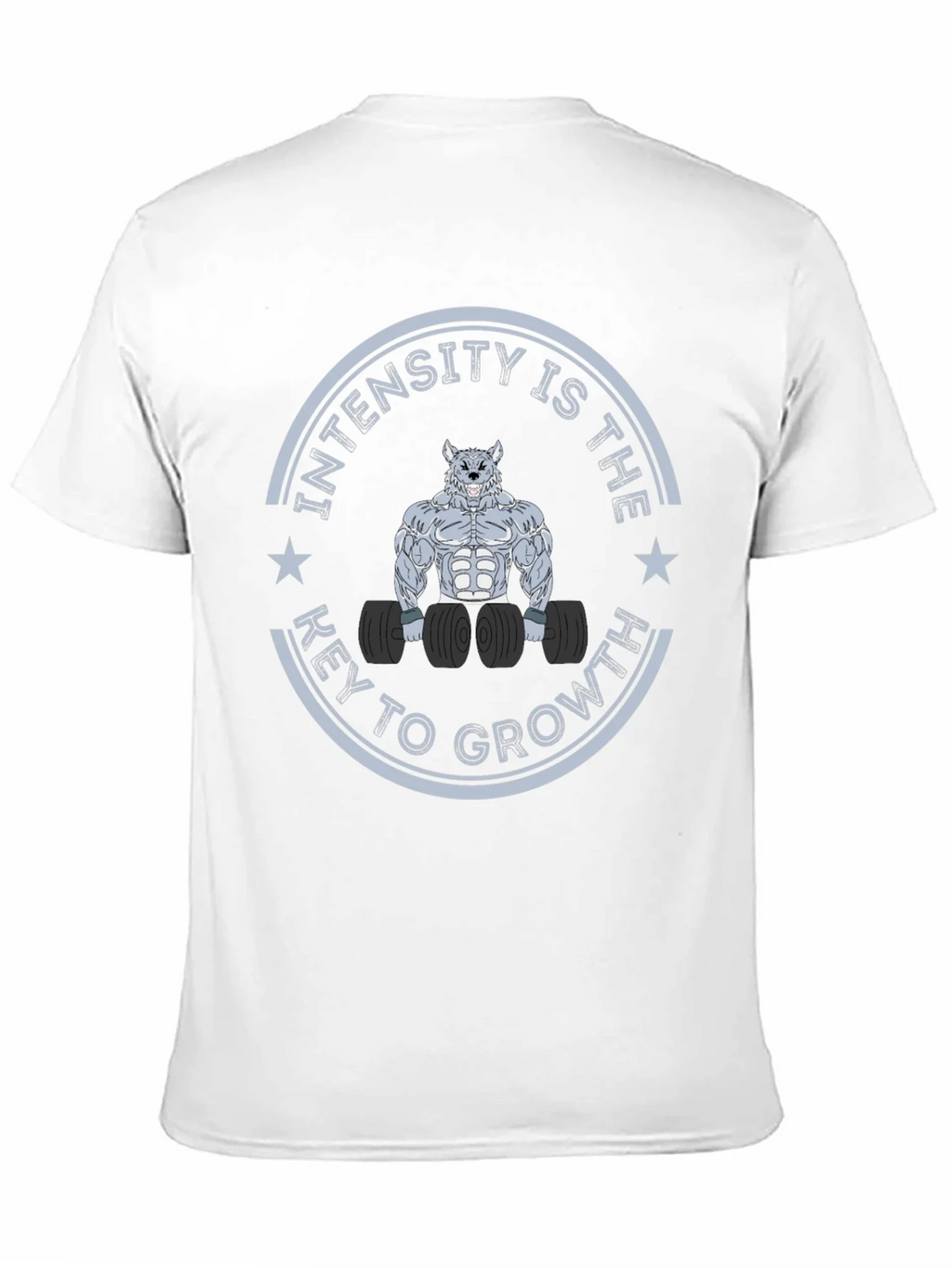 Intensity Wolf Graphic T-Shirt for Fitness Enthusiasts product image 10