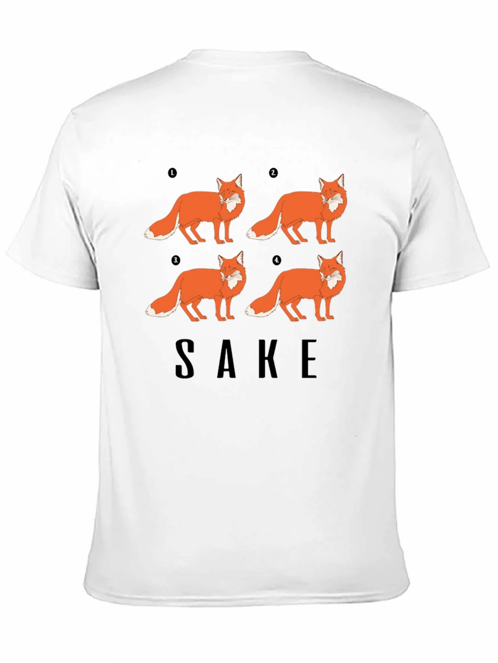 Fox Sake Funny Graphic T-Shirt - Soft Cotton Tee product image 10