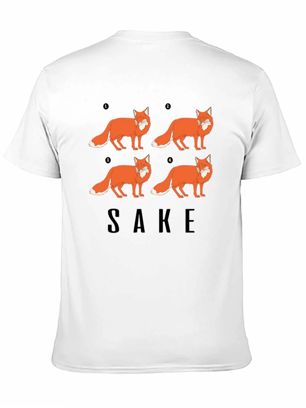 Fox Sake Funny Graphic T-Shirt - Soft Cotton Tee product image 10