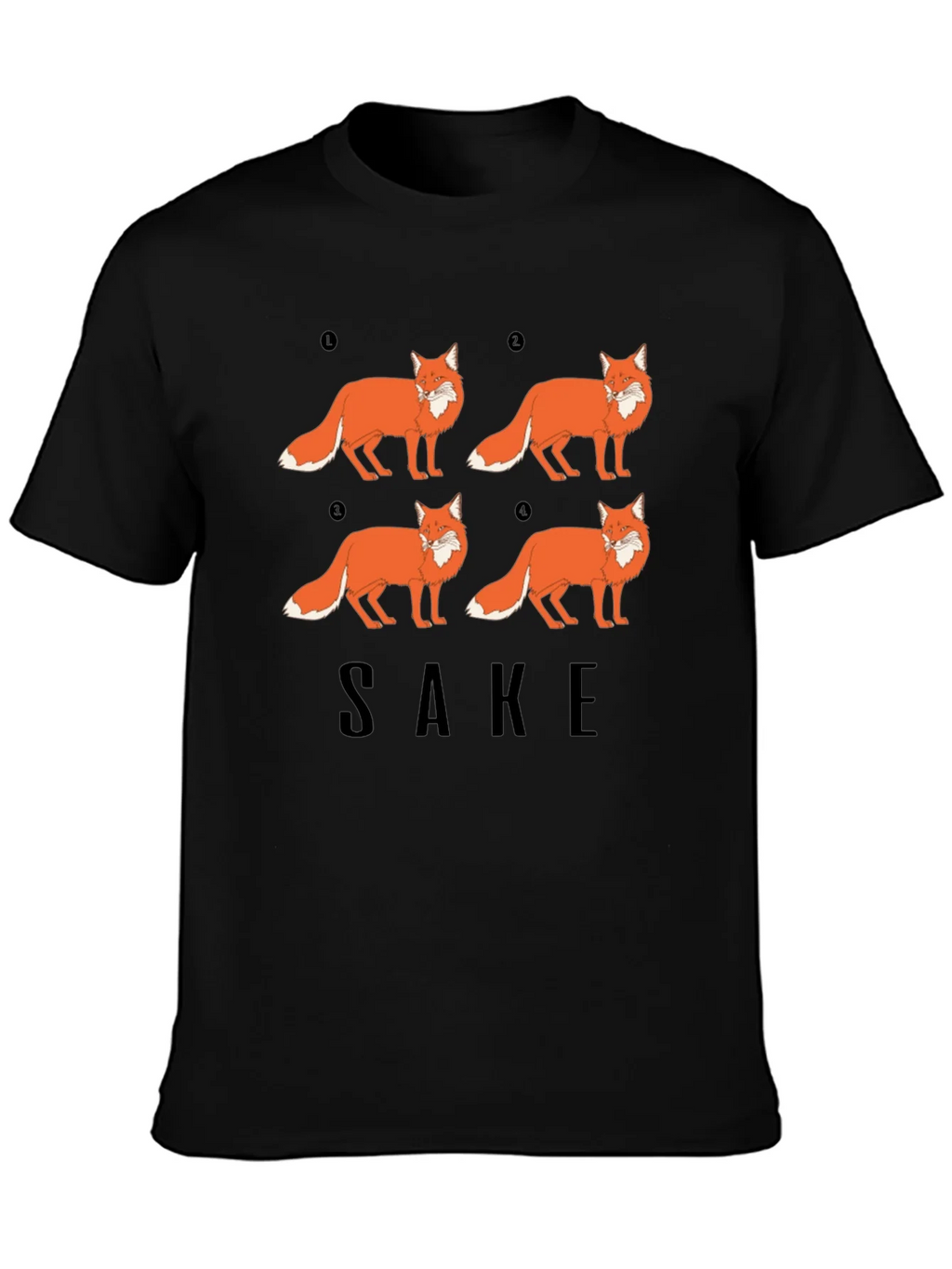 Fox Sake Funny Graphic T-Shirt - Soft Cotton Tee product image 3