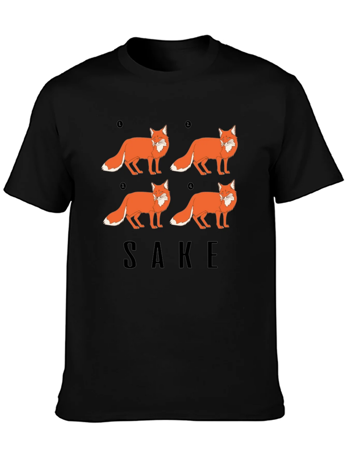 Fox Sake Funny Graphic T-Shirt - Soft Cotton Tee product image 3