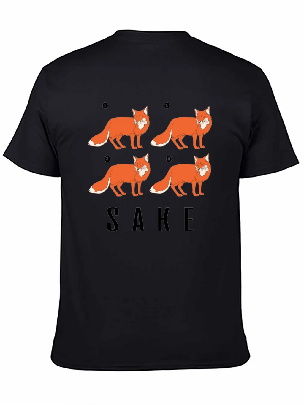 Fox Sake Funny Graphic T-Shirt - Soft Cotton Tee product image 4
