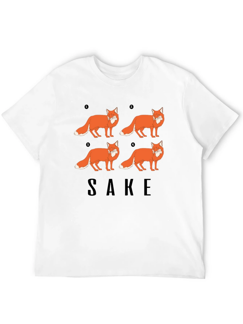 Fox Sake Funny Graphic T-Shirt - Soft Cotton Tee product image 11