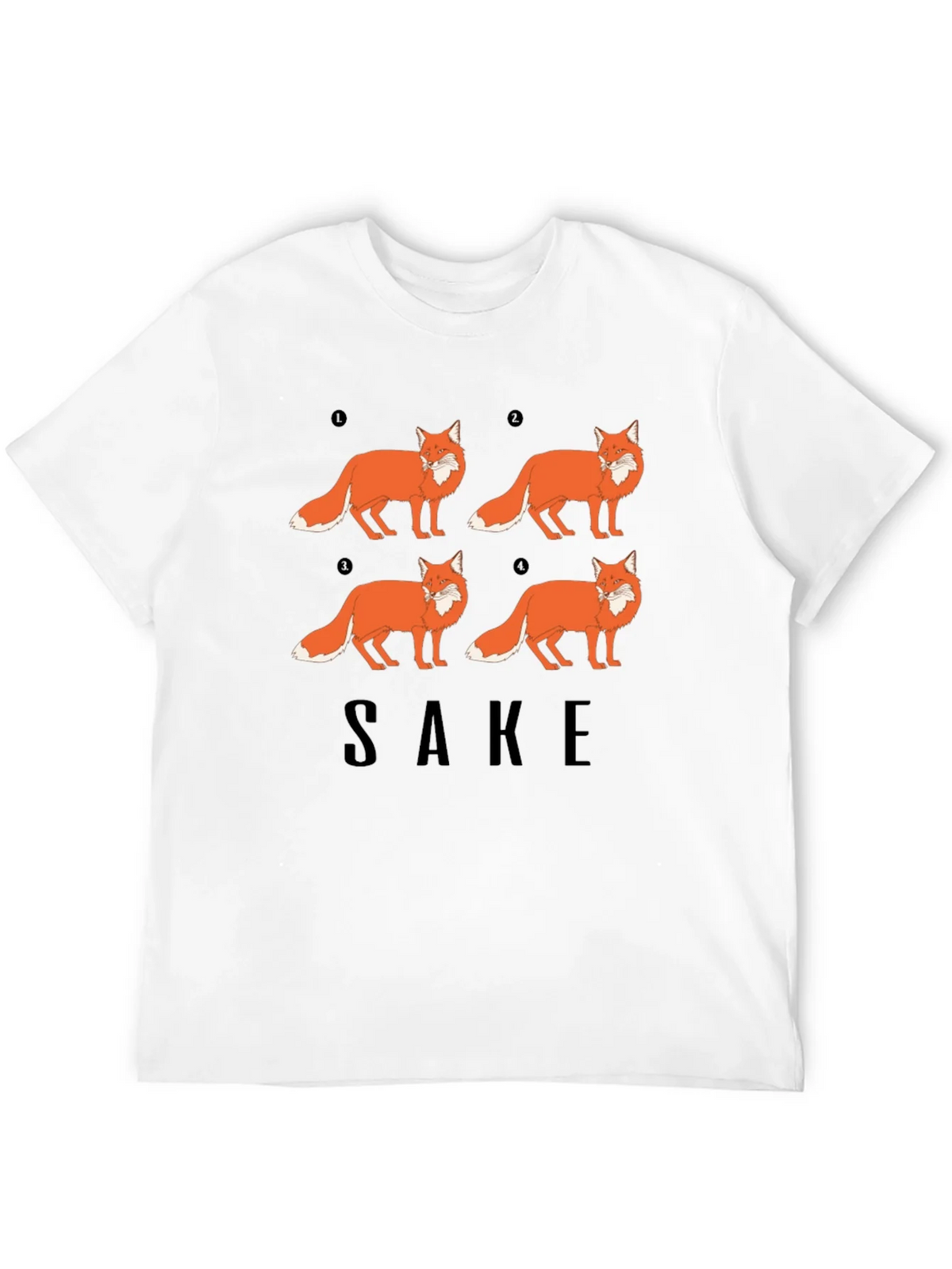 Fox Sake Funny Graphic T-Shirt - Soft Cotton Tee product image 11