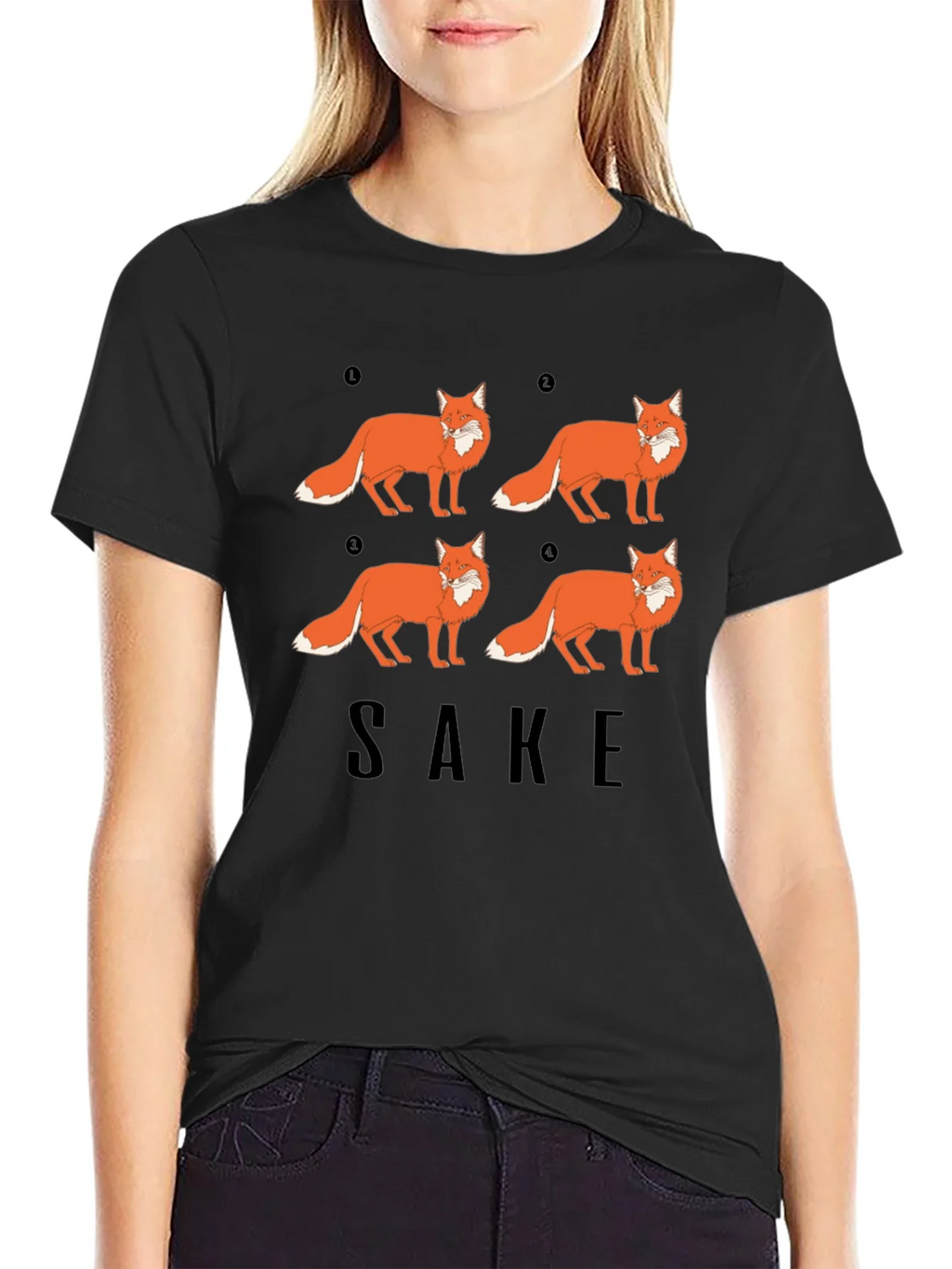 Fox Sake Funny Graphic T-Shirt - Soft Cotton Tee product image 2
