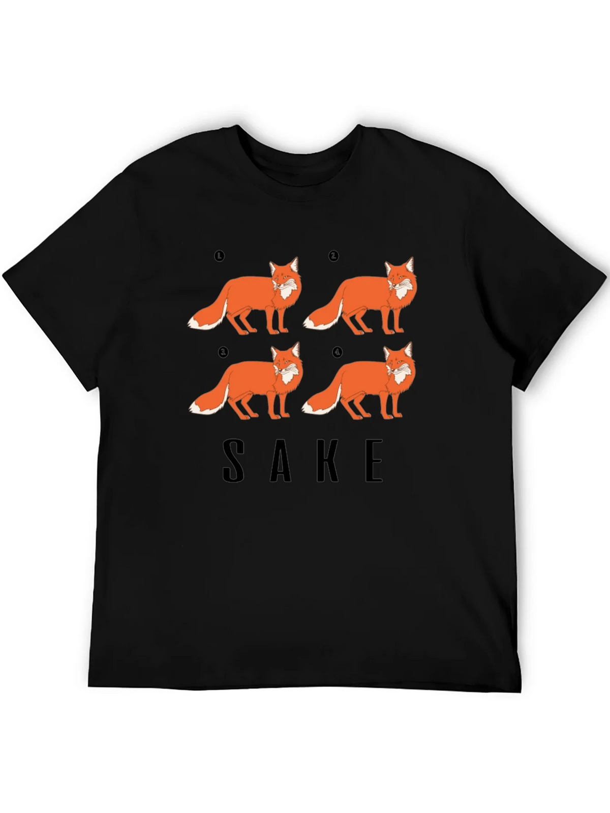Fox Sake Funny Graphic T-Shirt - Soft Cotton Tee product image 5
