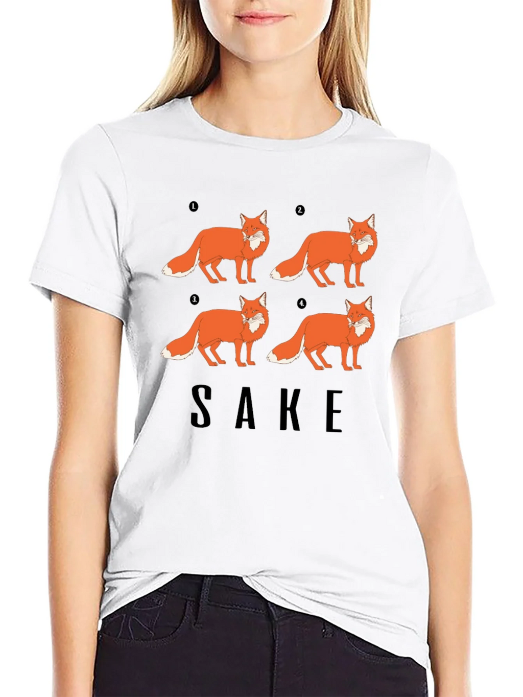 Fox Sake Funny Graphic T-Shirt - Soft Cotton Tee product image 8