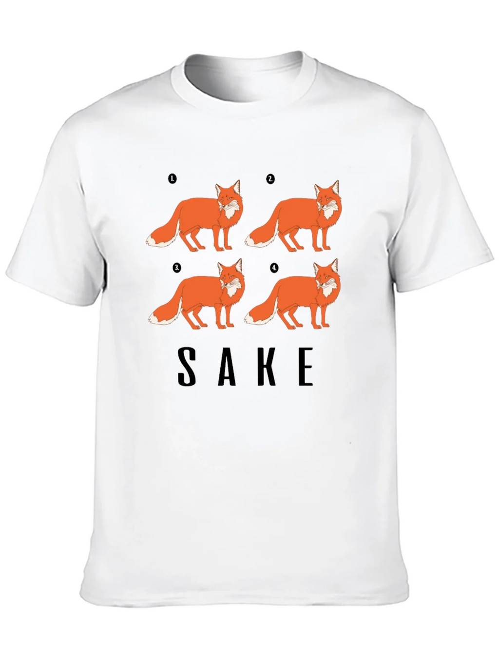 Fox Sake Funny Graphic T-Shirt - Soft Cotton Tee product image 9