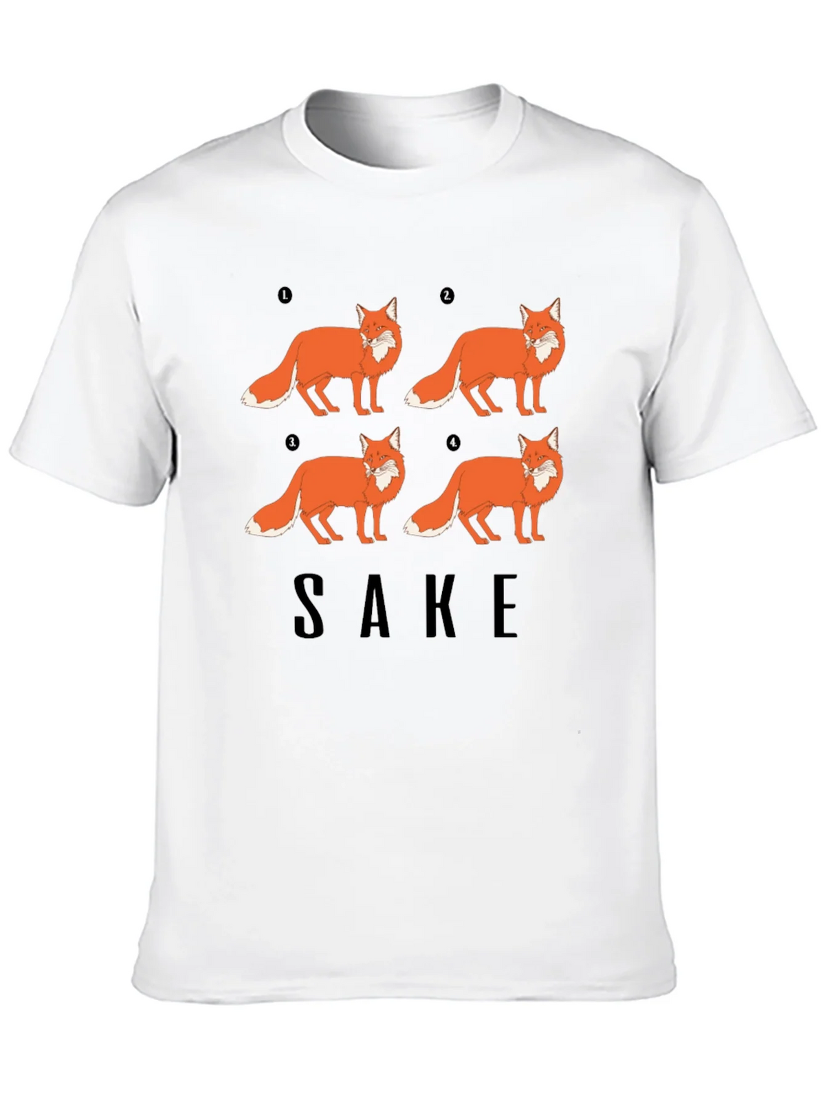 Fox Sake Funny Graphic T-Shirt - Soft Cotton Tee product image 9