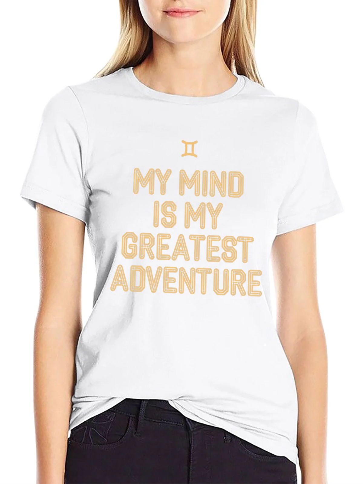 Gemini Zodiac T-Shirt - My Mind Is My Greatest Adventure product image 8