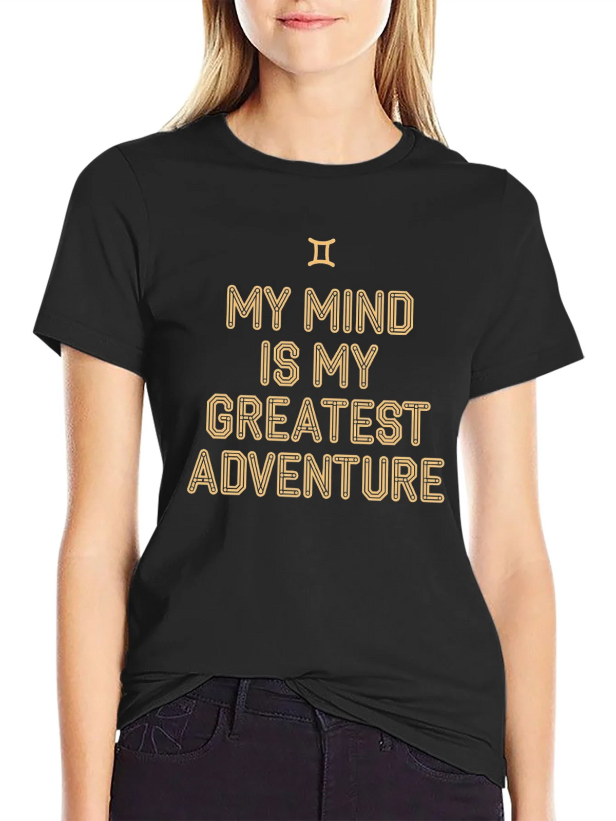 Gemini Zodiac T-Shirt - My Mind Is My Greatest Adventure product image 2