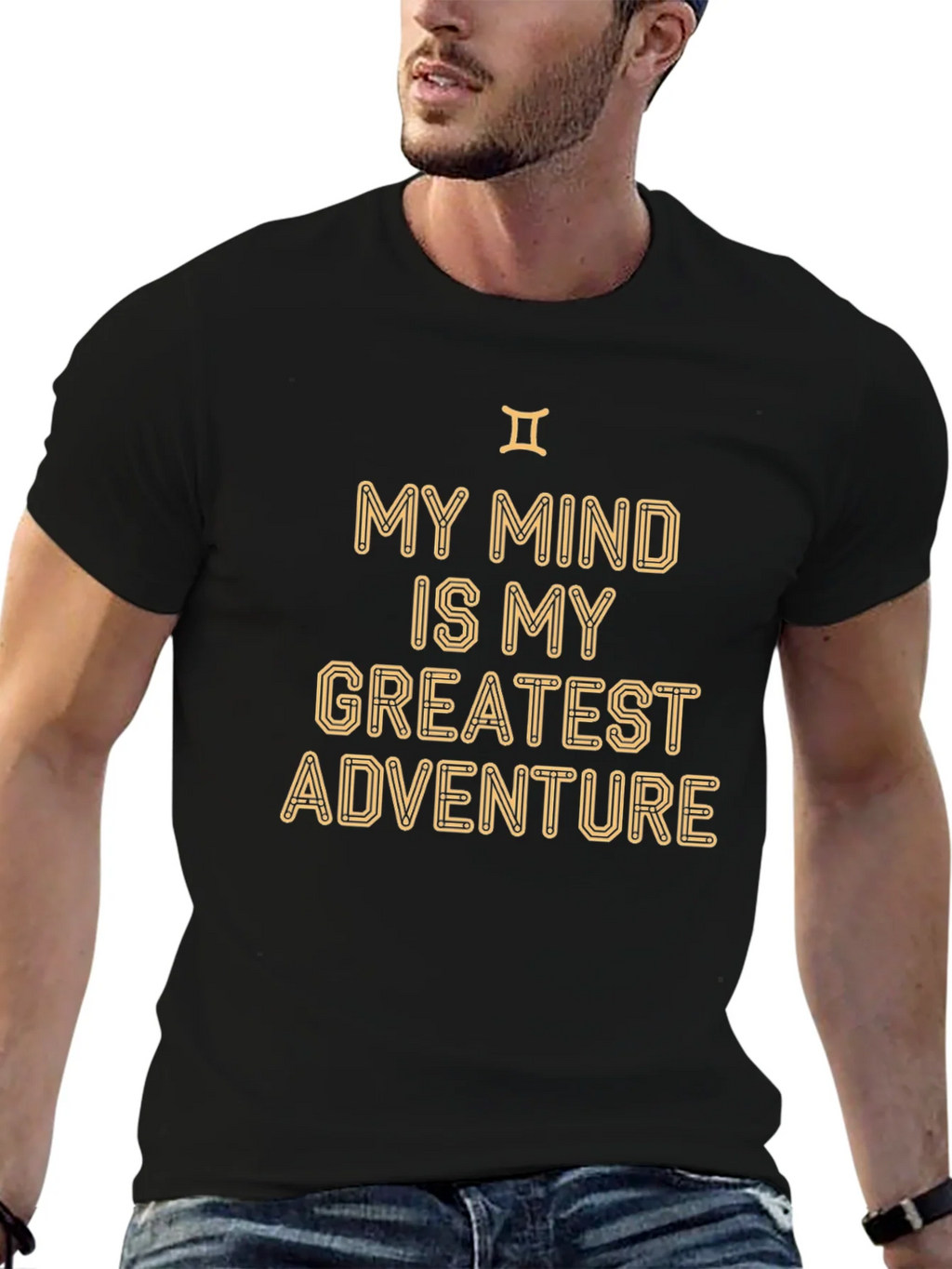 Gemini Zodiac T-Shirt - My Mind Is My Greatest Adventure product image 6