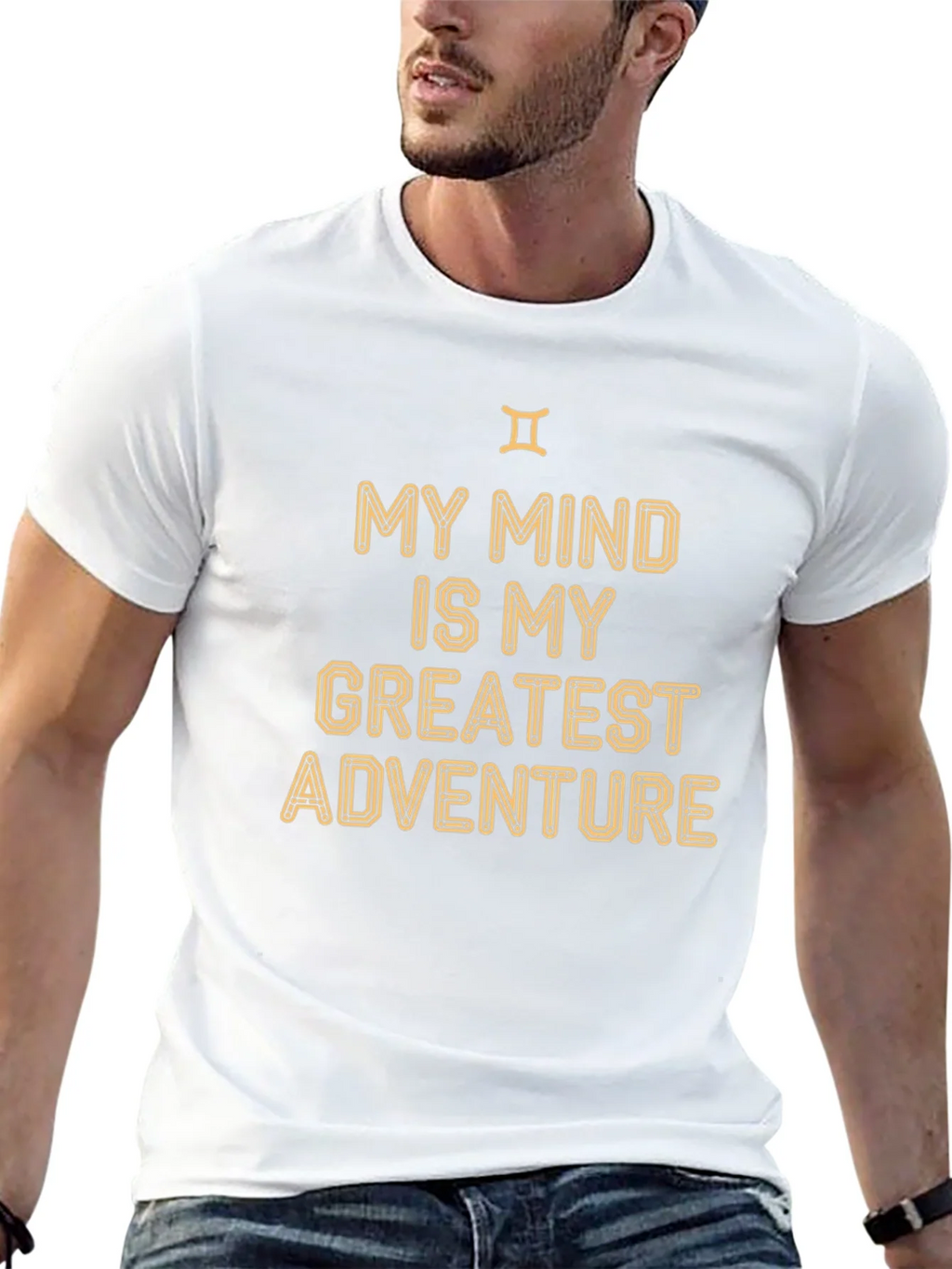Gemini Zodiac T-Shirt - My Mind Is My Greatest Adventure product image 11