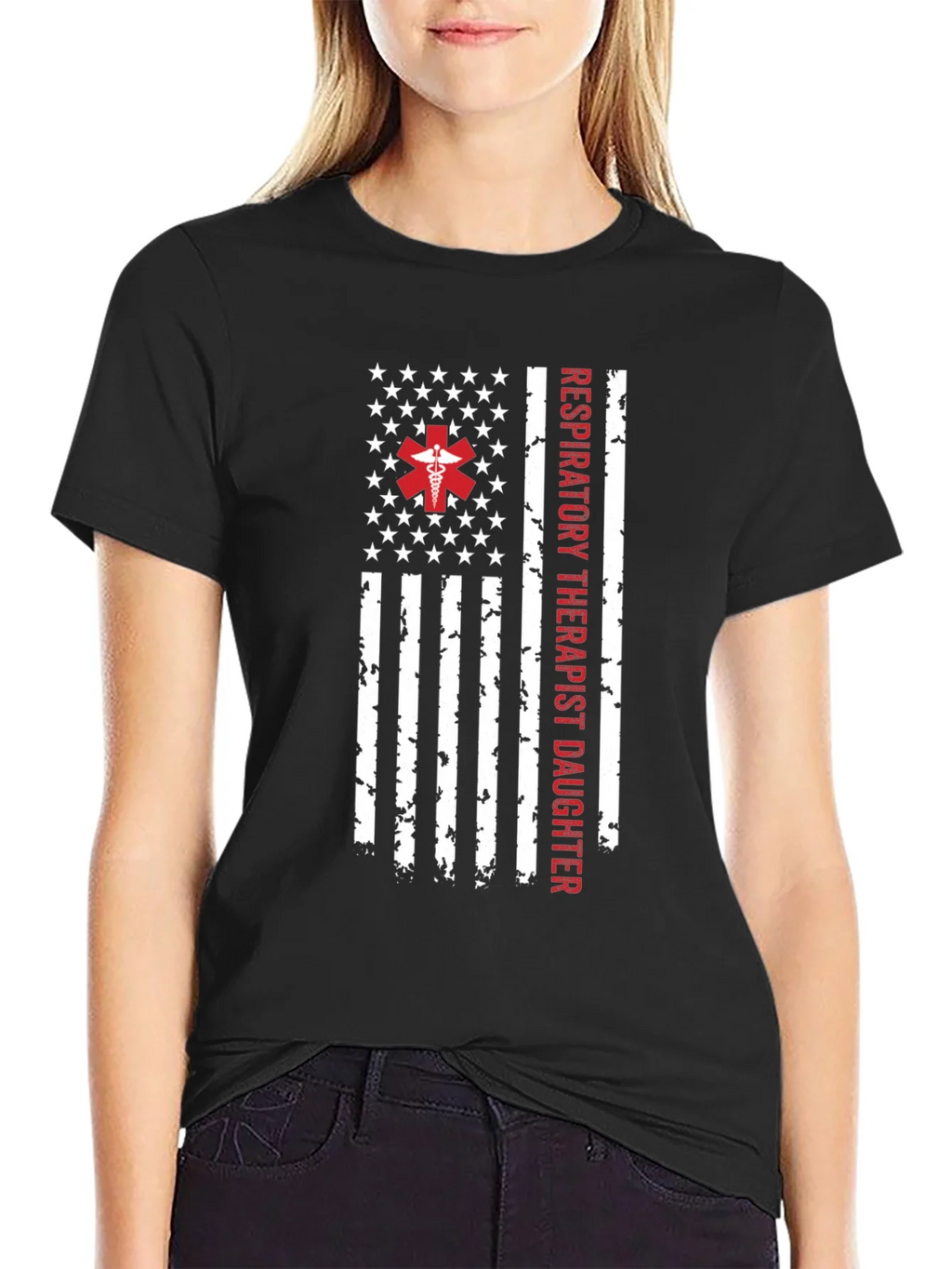 Respiratory Therapist Daughter T-Shirt product image 2