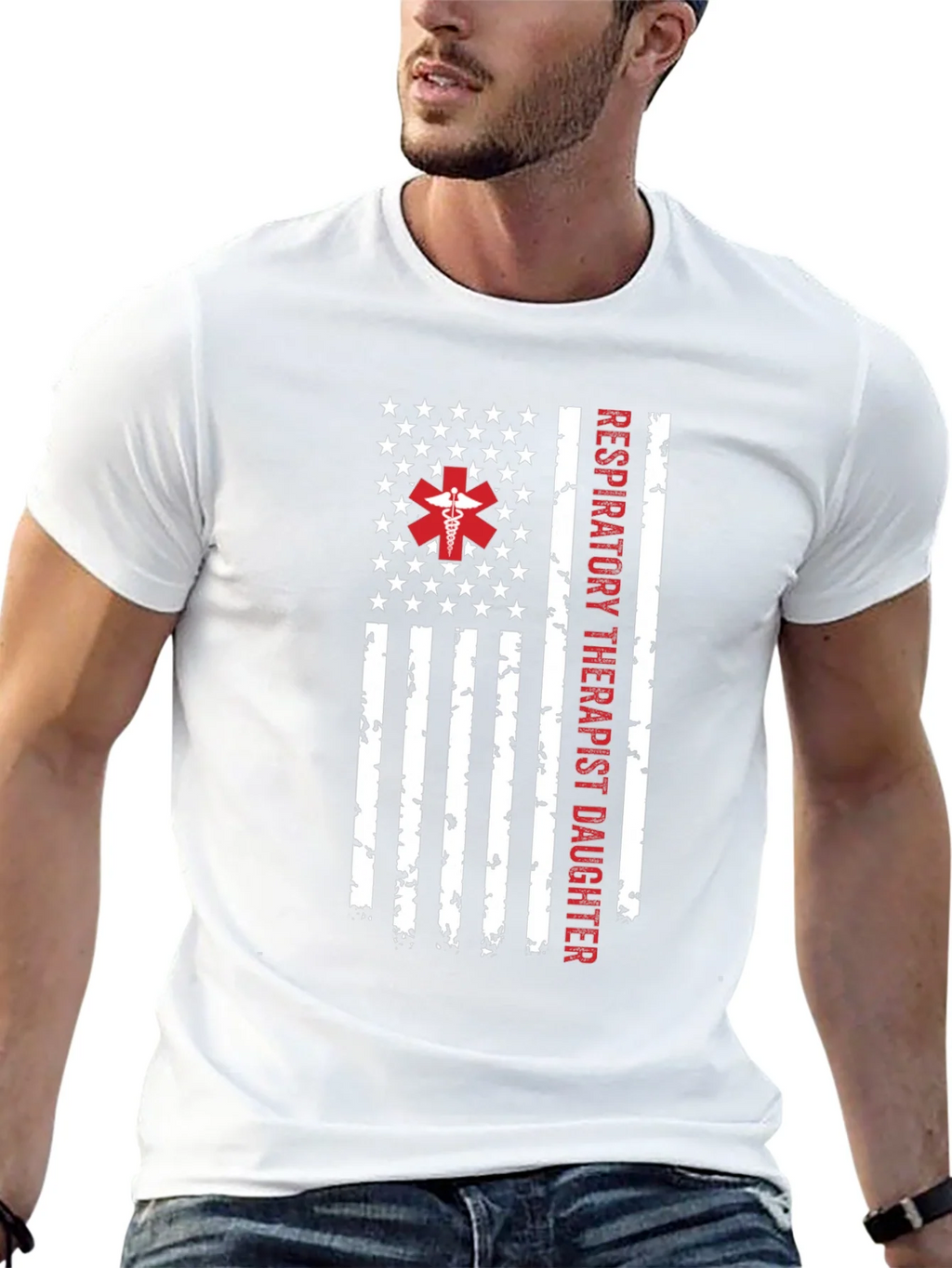 Respiratory Therapist Daughter T-Shirt product image 12