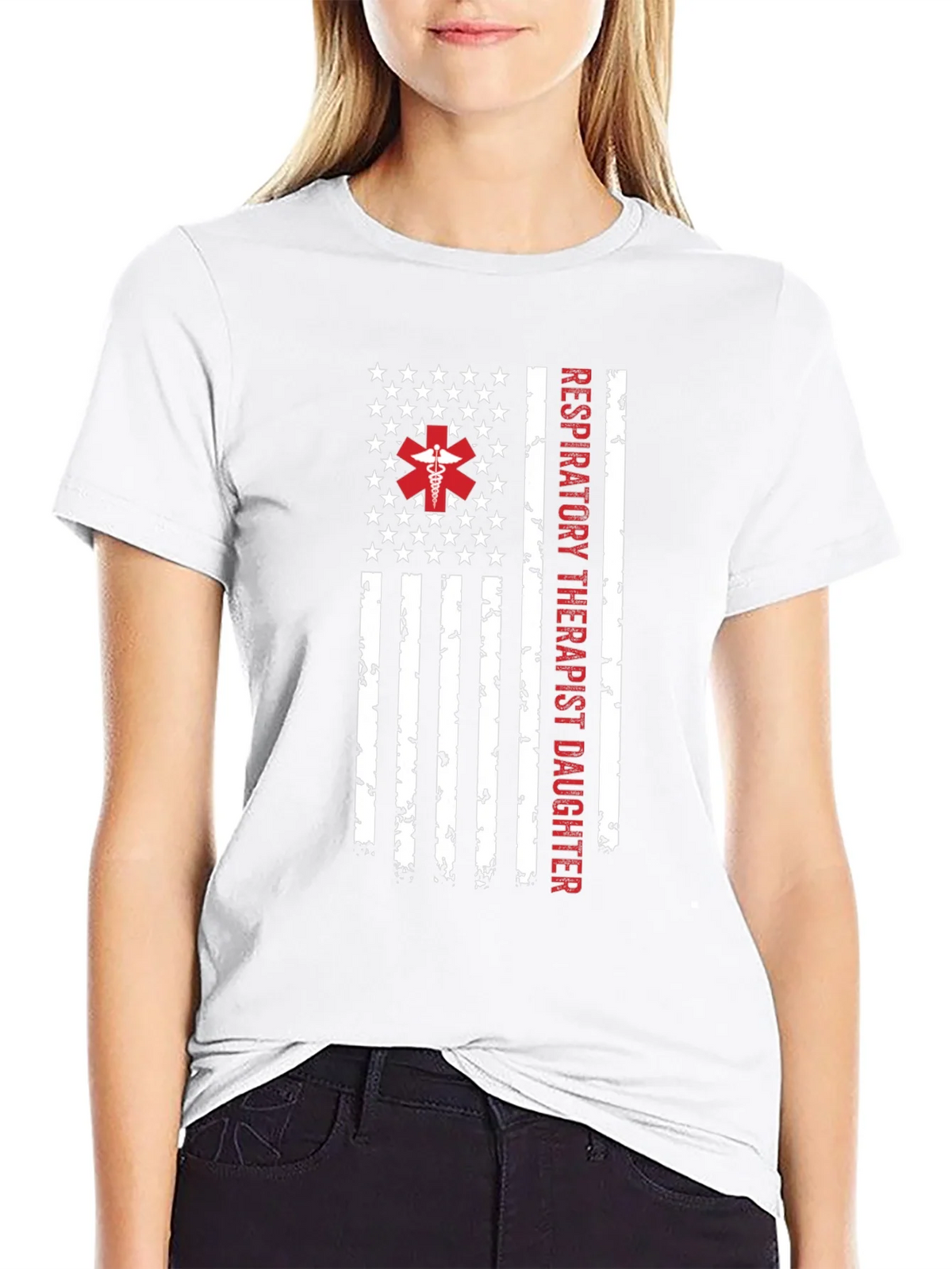 Respiratory Therapist Daughter T-Shirt product image 8