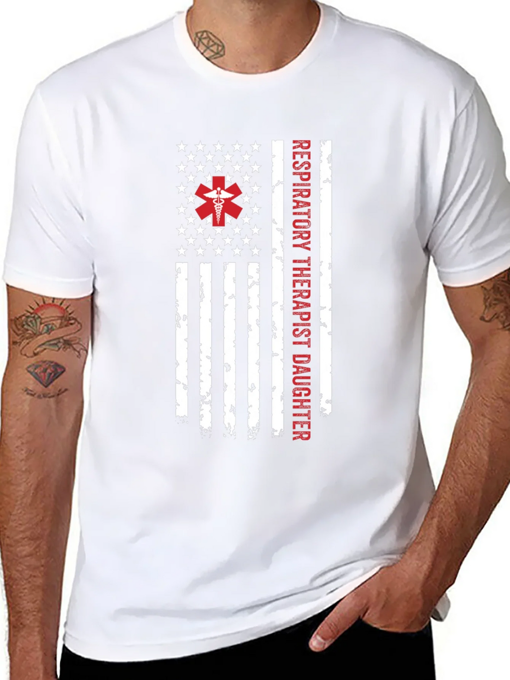 Respiratory Therapist Daughter T-Shirt product image 7