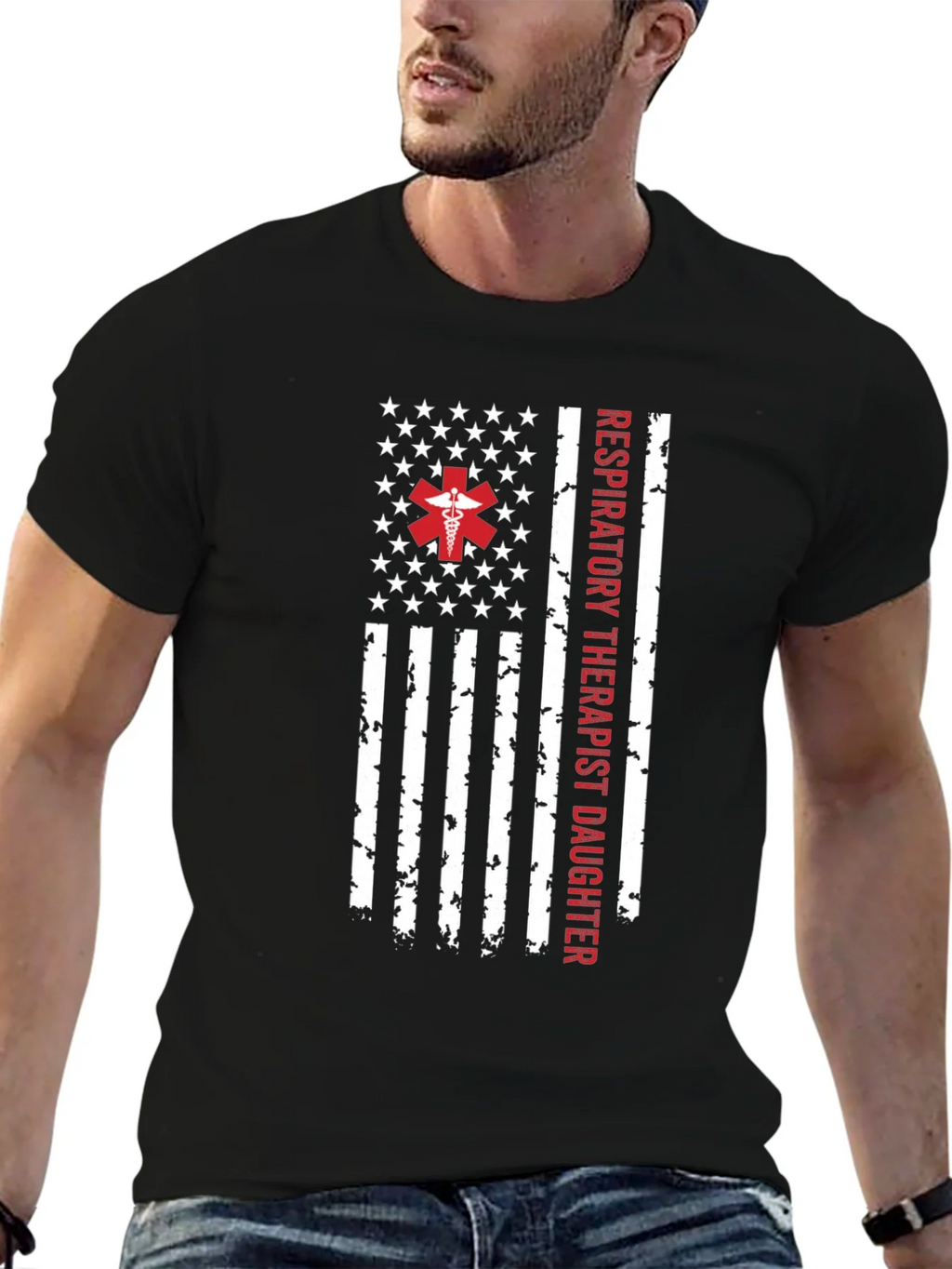 Respiratory Therapist Daughter T-Shirt product image 6