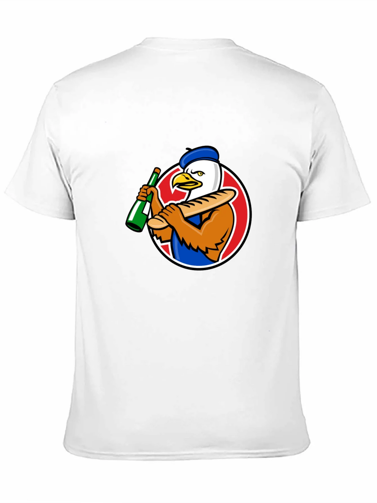 French Eagle Graphic Tee - Novelty T-Shirt product image 10