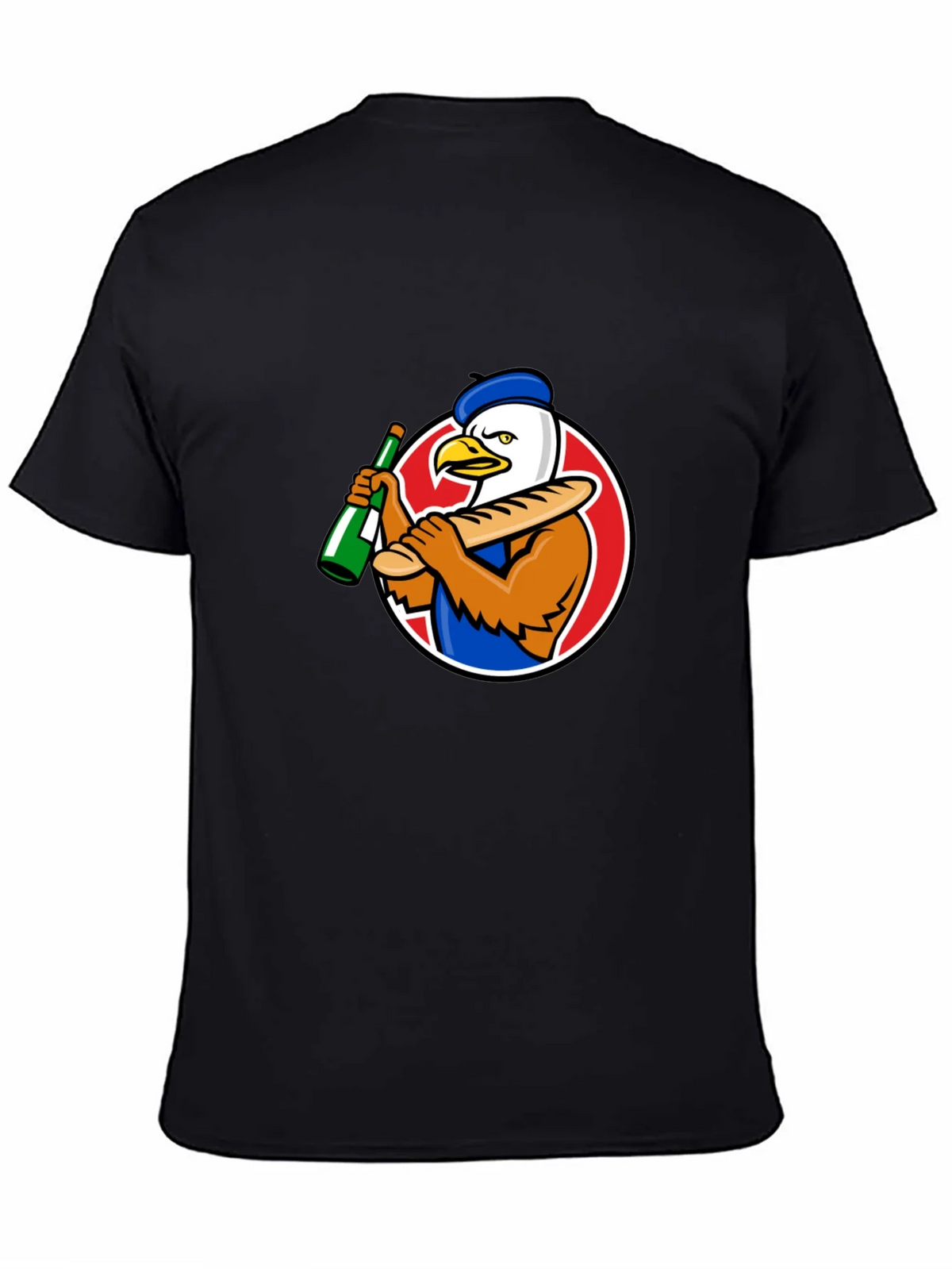 French Eagle Graphic Tee - Novelty T-Shirt product image 4