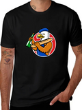 French Eagle Graphic Tee - Novelty T-Shirt product image 1