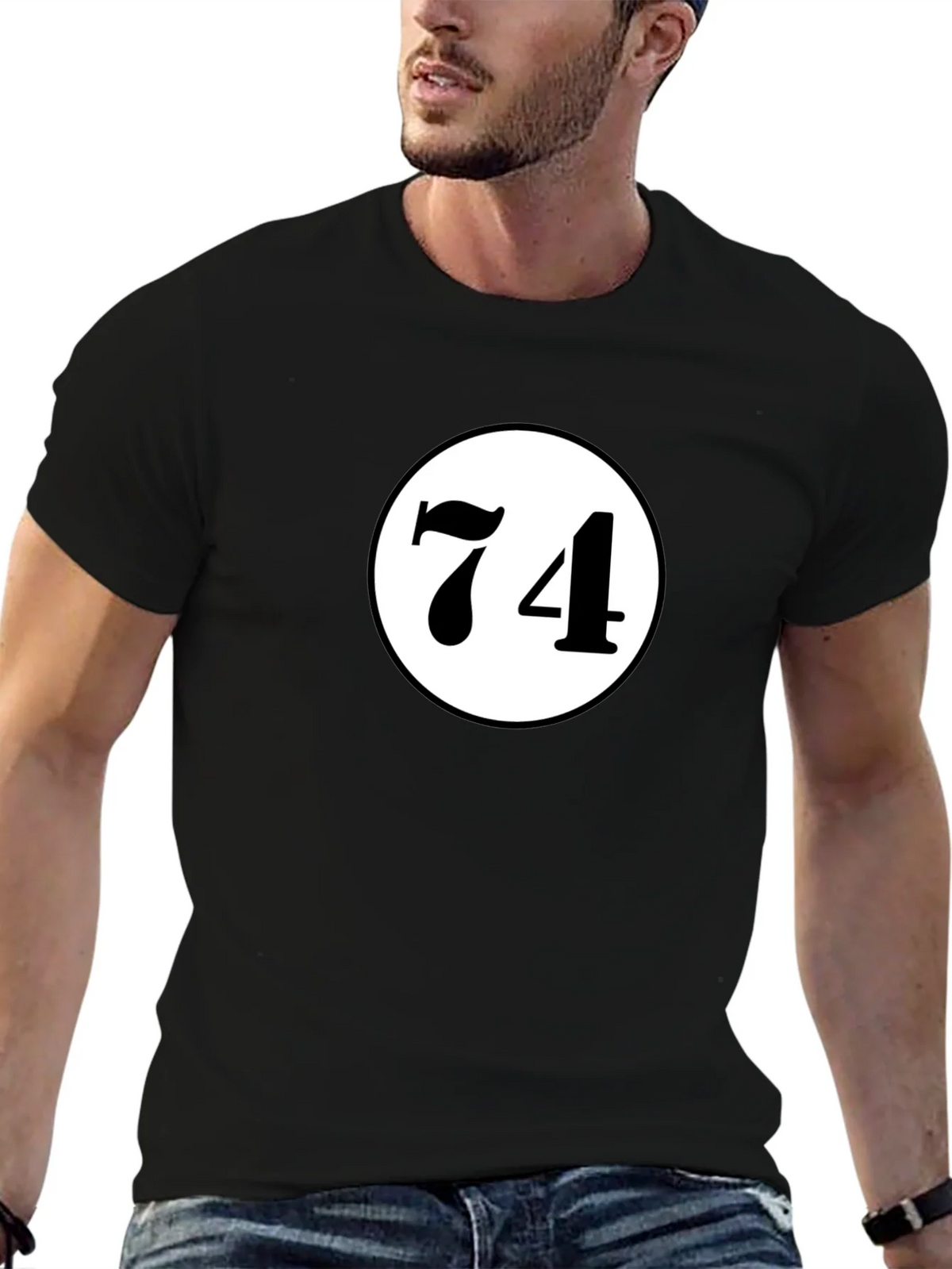 Retro 74 T-Shirt - Classic Design product image 6
