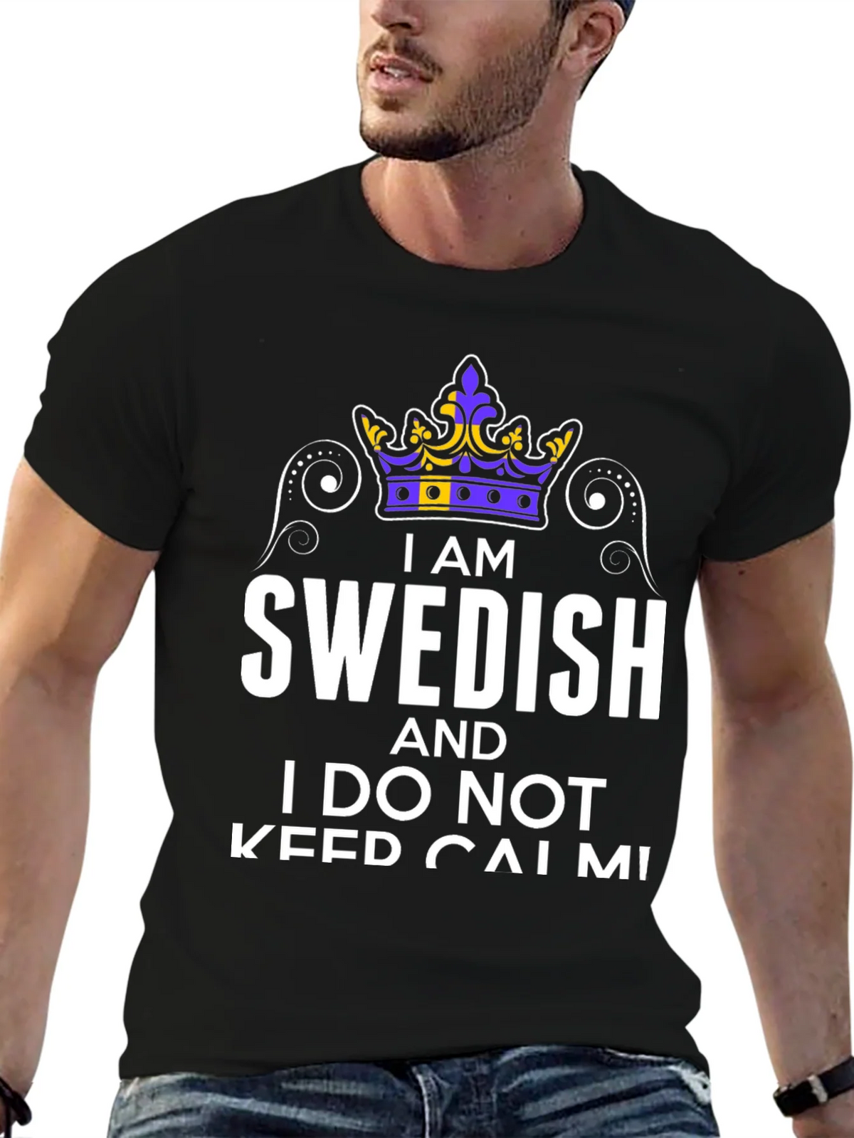 I am Swedish T-Shirt product image 6
