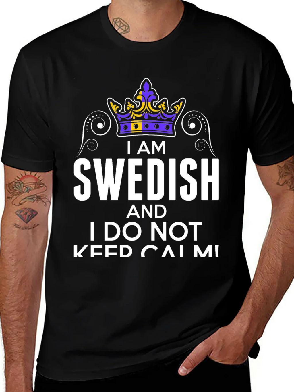 I am Swedish T-Shirt product image 1