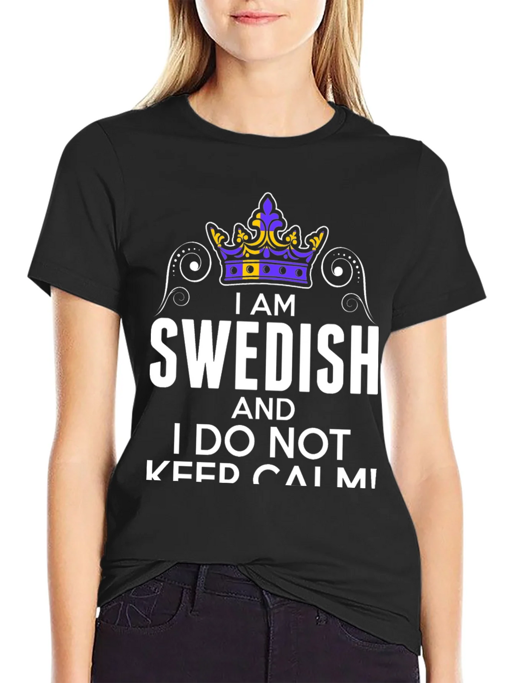 I am Swedish T-Shirt product image 2