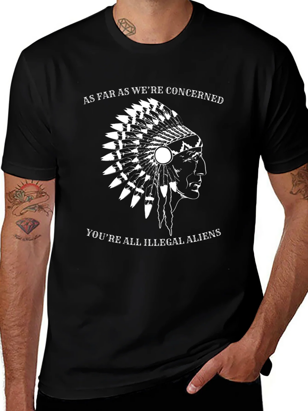 Illegal Aliens Graphic Tee product image 1