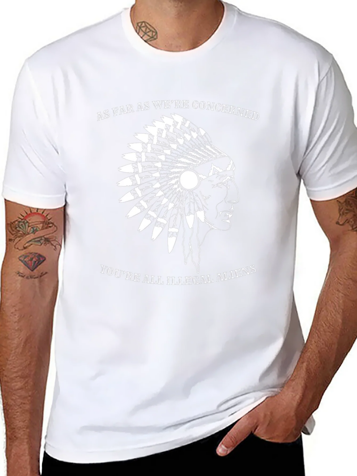 Illegal Aliens Graphic Tee product image 7