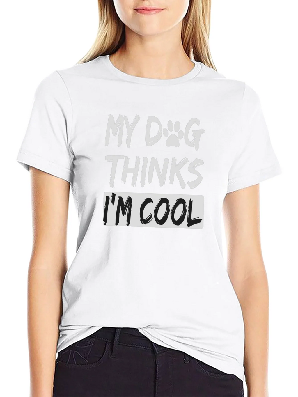 My Dog Thinks Im Cool T-Shirt - Funny Lover Tee product image 8