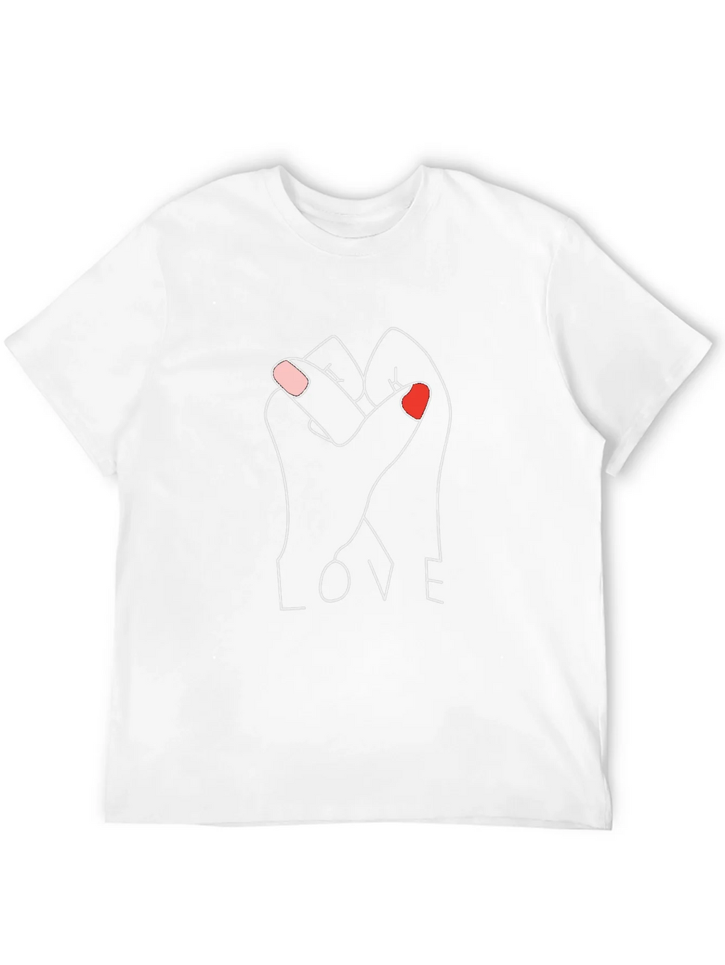 Love Hands Graphic Tee - Unisex Cotton Blend product image 11