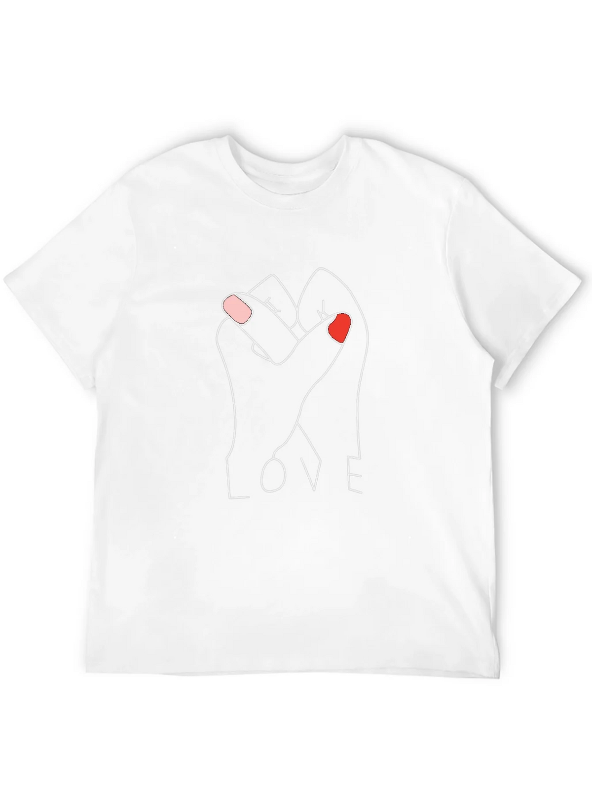 Love Hands Graphic Tee - Unisex Cotton Blend product image 11