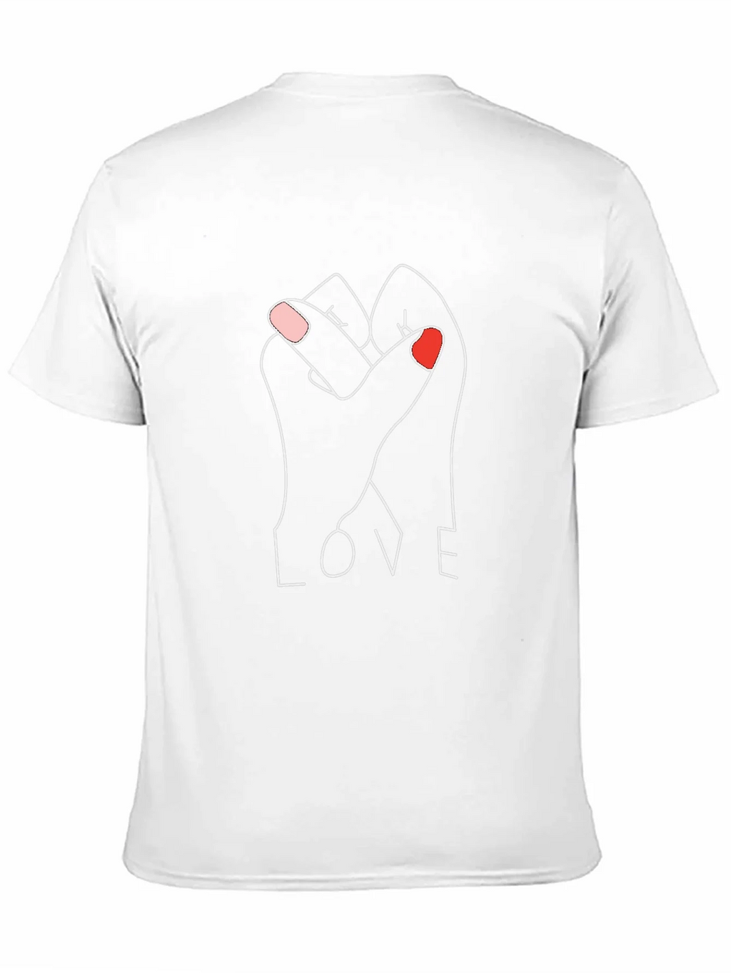 Love Hands Graphic Tee - Unisex Cotton Blend product image 10