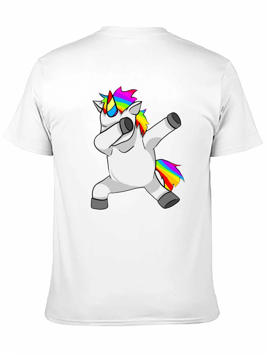 Dabbing Unicorn Graphic Tee - Black T-Shirt product image 10