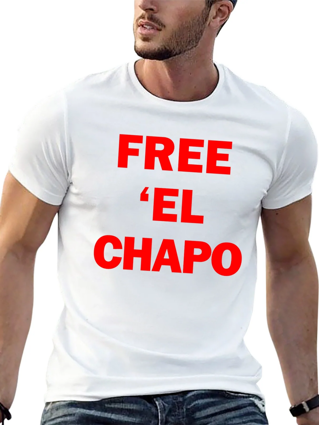 Free El Chapo T-Shirt - Bold Red Graphic Tee product image 12
