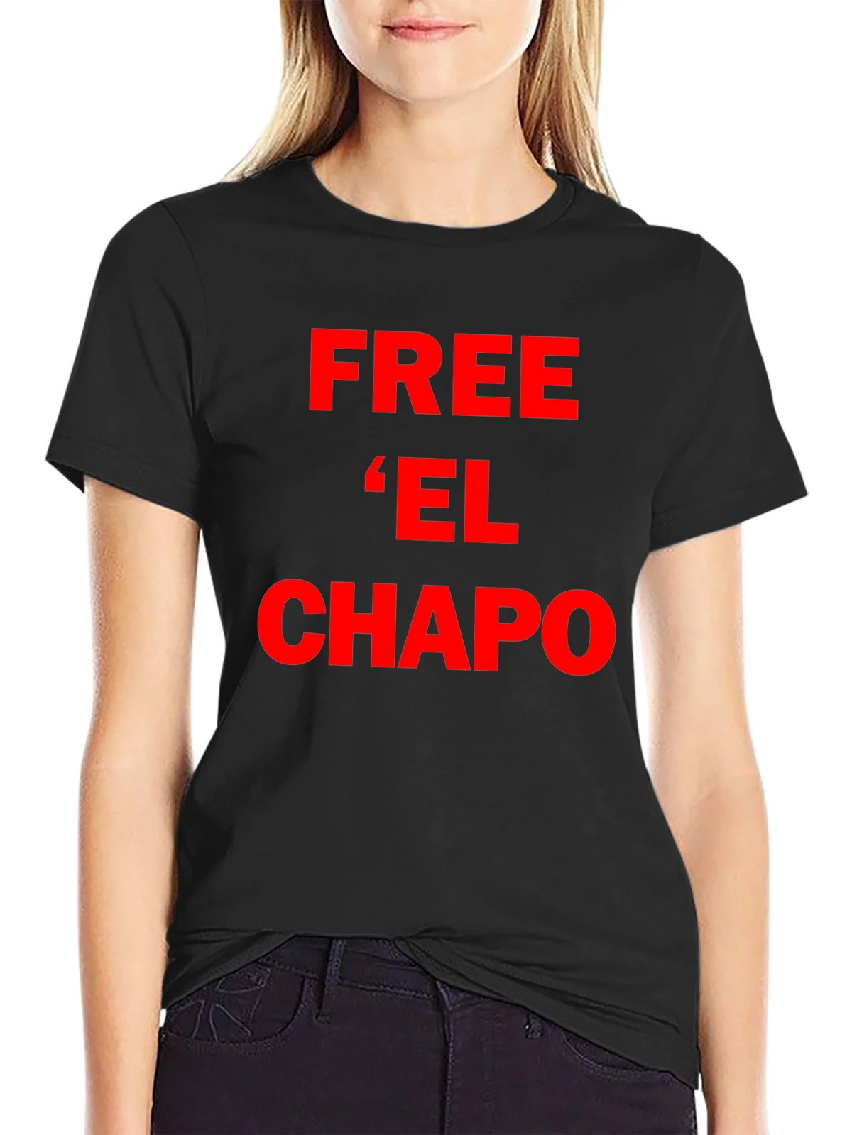 Free El Chapo T-Shirt - Bold Red Graphic Tee product image 2