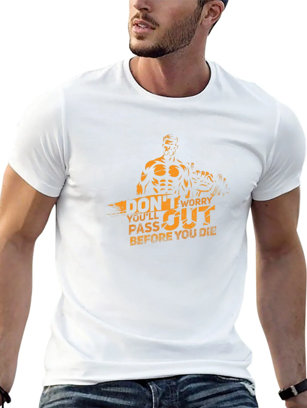 Workout T-Shirt: Dont Worry Youll Pass Out product image 12