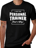 Personal Trainer T-Shirt - Fitness Motivation Apparel product image 1