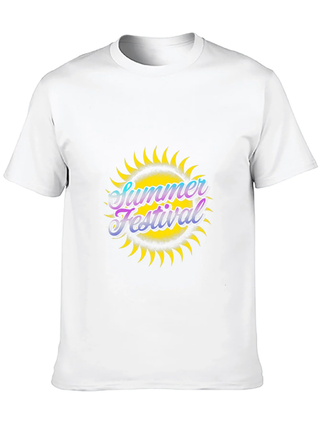 Summer Festival Graphic Black T-Shirt product image 9