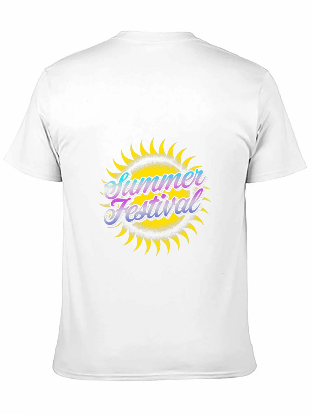 Summer Festival Graphic Black T-Shirt product image 10