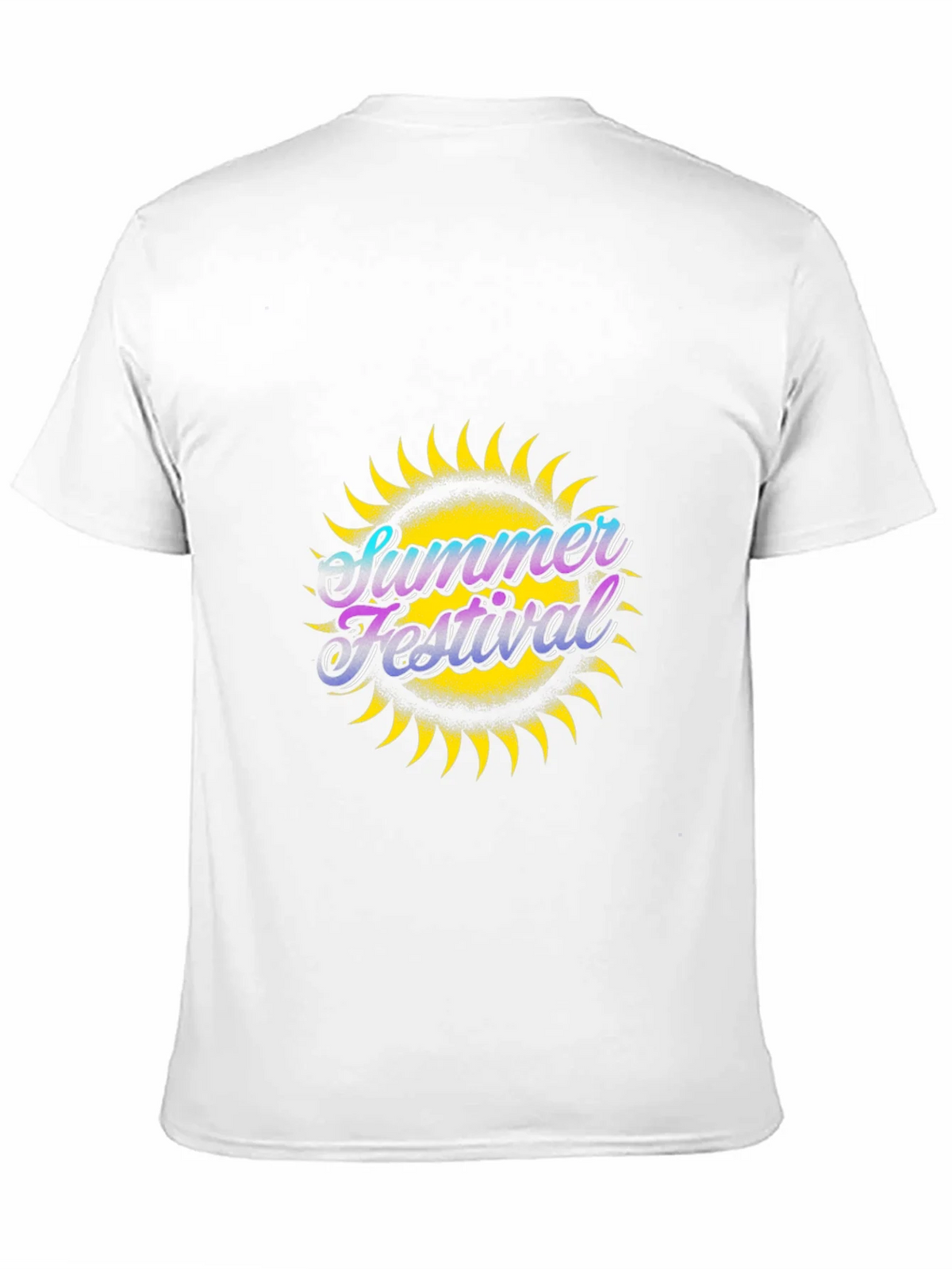 Summer Festival Graphic Black T-Shirt product image 10